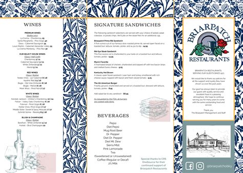 briar patch winter park|briar patch menu with prices.